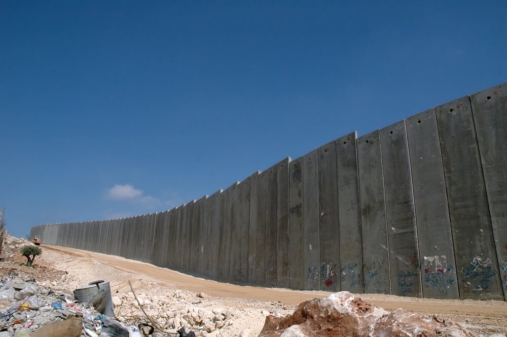 ヨルダン川西岸地区の分離壁